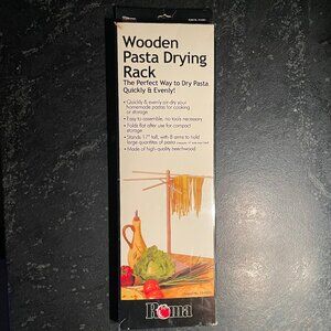 Wooden Pasta Drying Rack (NWOT)